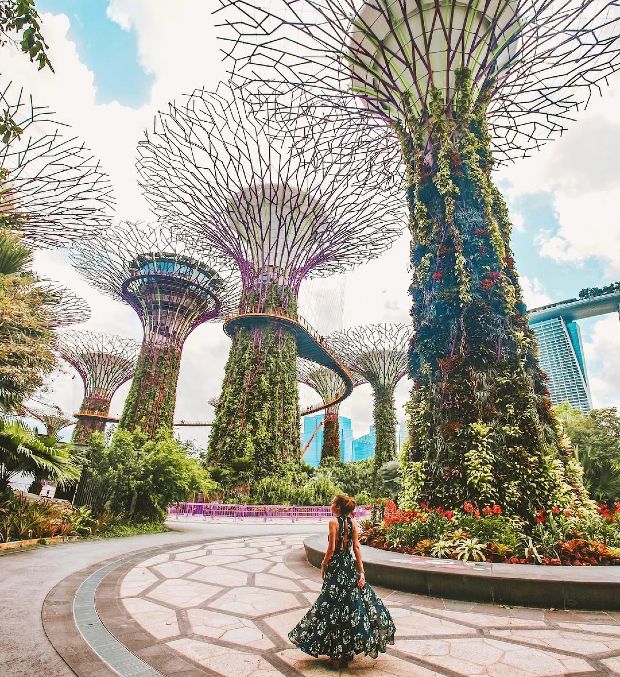 Check-in tuyệt đẹp Garden by the Bay